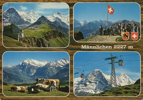 Schweiz - Männlichen (Berg) - Schweiz - 4 Bilder