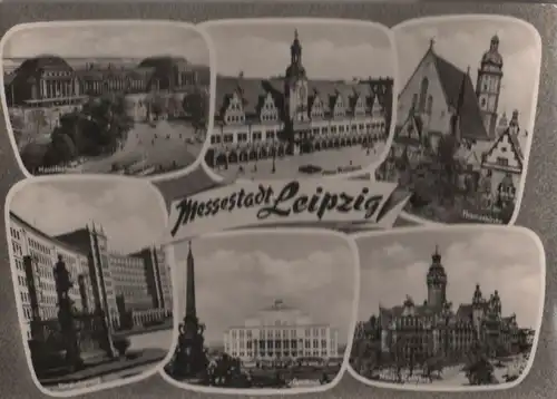Leipzig - u.a. Altes Rathaus - 1964