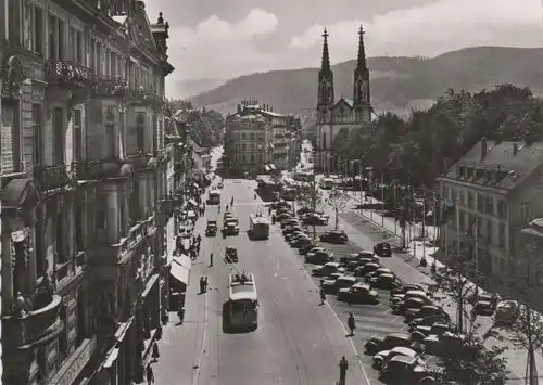 Baden-Baden - Augustaplatz - ca. 1955