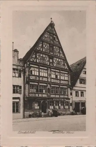 Dinkelsbühl - Deutsches Haus - ca. 1960