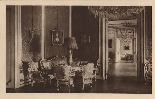 Österreich - Österreich - Wien - Schloß Schönbrunn, Empfangszimmer - ca. 1950