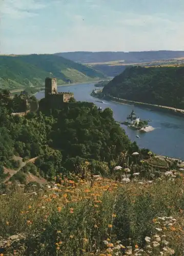 Kaub - Burg Gutenfels - ca. 1975