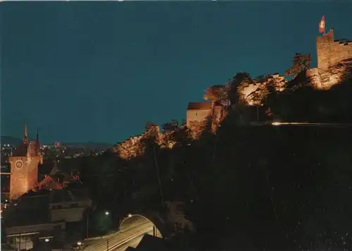 Schweiz - Schweiz - Baden - Schlossruine Stein - ca. 1980