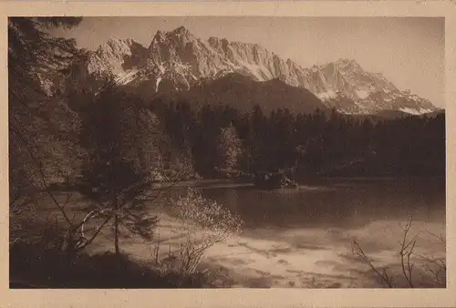 Badersee - bei Garmisch-Partenkirchen - ca. 1950