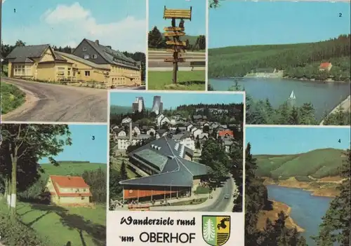 Oberhof - Wanderziele, u.a. Ohratalsperre - 1978