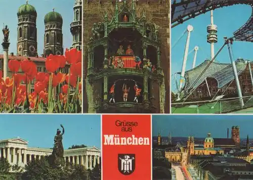 München u.a. Olympiaturm - ca. 1985