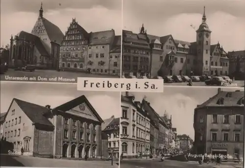 Freiberg - u.a. Rathaus - 1969