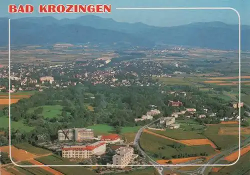 Bad Krozingen - Luftbild - 1990