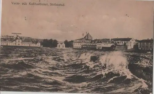 Schweden - Schweden - Strömstad - Varm- och Kallbadhuset - 1917