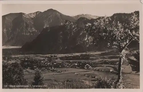 Oberammergau - Totalansicht - ca. 1960