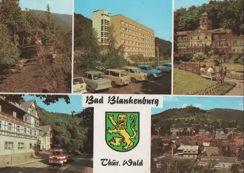 Bad Blankenburg - u.a. am Griesbachfelsen - 1982