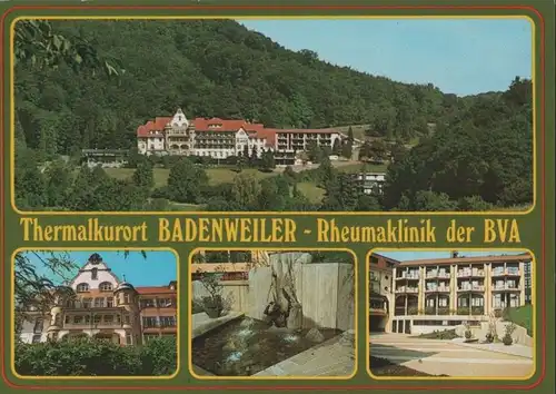 Badenweiler - mit 4 Bildern - 1989