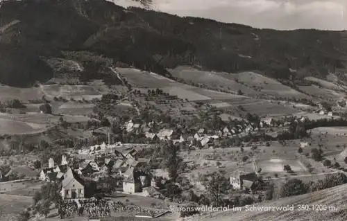 Simonswald - Simonswäldertal im Schwarzwald - ca. 1955