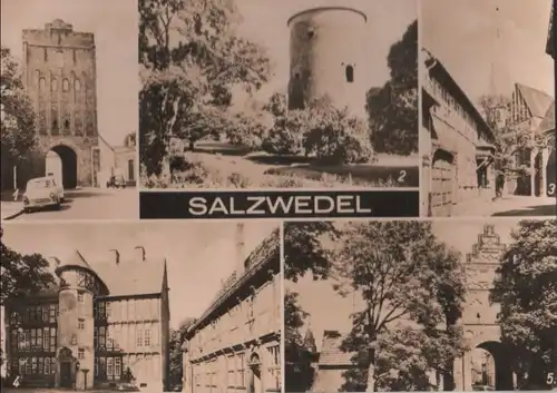 Salzwedel - u.a. Steintor - 1970