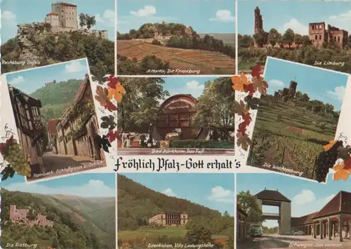 Pfalz - u.a. Edenkoben - 1960