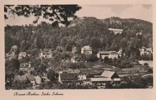 Königstein - Kurort Rathen - Sächs. Schweiz - 1962