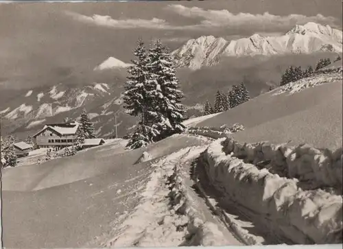 Wendelstein - vom Skigebiet Schönblick - ca. 1955