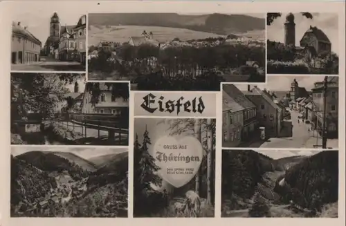 Eisfeld - mit 8 Bildern - ca. 1960
