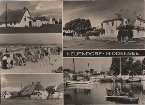 Hiddensee - Neuendorf - mit 5 Bildern - 1970