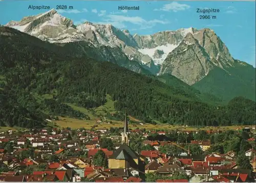 Garmisch-Partenkirchen - gegen Zugspitzgruppe