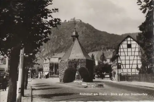 Bad Honnef-Rhöndorf - Blick zum Drachenfels