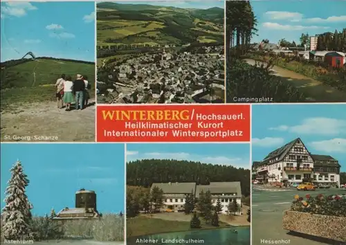 Winterberg - u.a. Astenturm - 1979