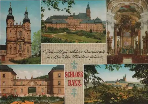 Bad Staffelstein, Kloster Banz - 5 Teilbilder - ca. 1980