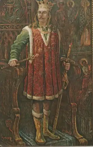 Costin Petrescu - Stefan der Große, Fürst der Moldau - ca. 1980