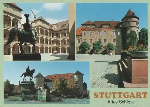 Stuttgart - Altes Schloss - ca. 1985