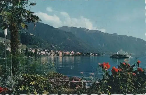 Schweiz - Montreux Clarens - Schweiz - Quai fleuri