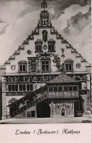 Lindau - Rathaus - ca. 1960