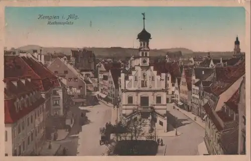 Kempten - Rathausplatz - 1927