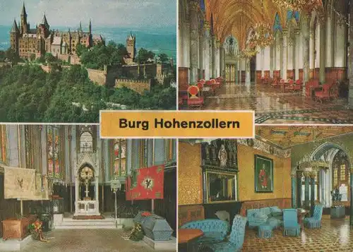Burg Hohenzollern mit Grafensaal - 1982