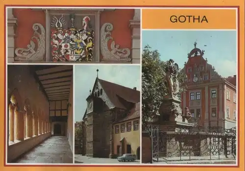 Gotha - u.a. Stadtwappen - 1986