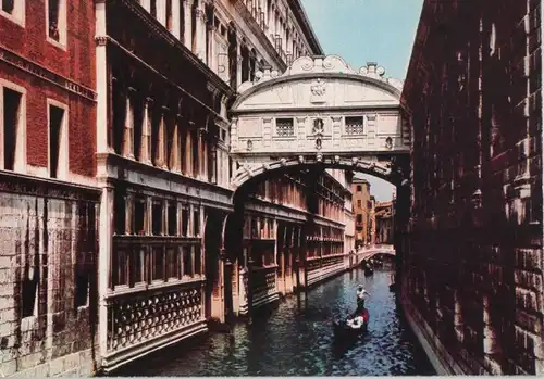 Italien - Italien - Venedig - Ponte dei Sospiri - 1970