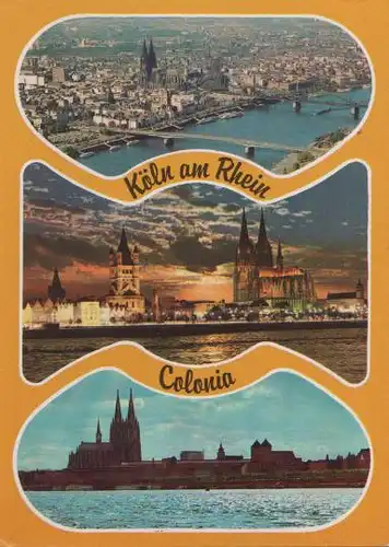 Köln am Rhein - Colonia - ca. 1975