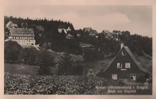 Altenberg-Oberbärenburg - Blick zur Kapelle - 1962
