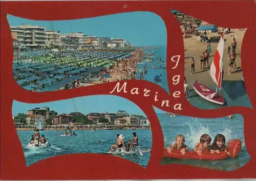 Italien - Italien - Igea Marina - mit 4 Bildern - ca. 1965