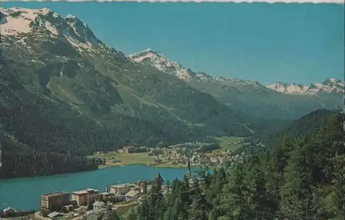 Schweiz - Schweiz - St. Moritz - mit Piz dalla Margna - 1962