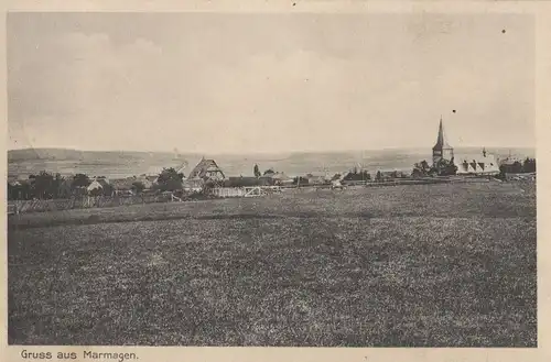 Nettersheim-Marmagen - Ansicht mit Kirche