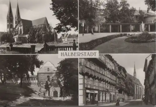 Halberstadt - u.a. Dom von Südosten - 1978