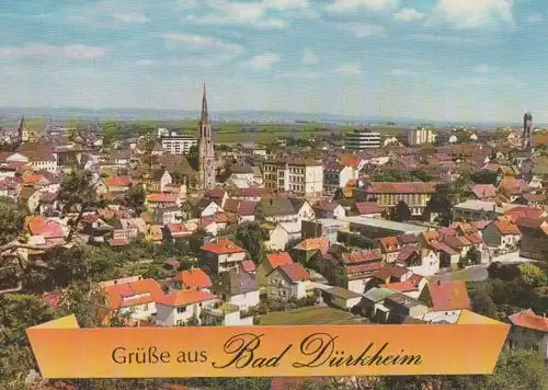 Bad Dürkheim - Teilansicht - ca. 1985