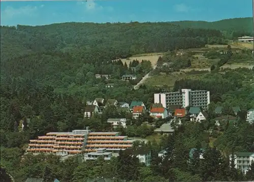 Bad Schwalbach - Teilansicht mit den Kurkliniken - 1978