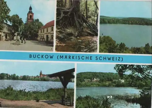 Buckow - u.a. Griepensee - 1986