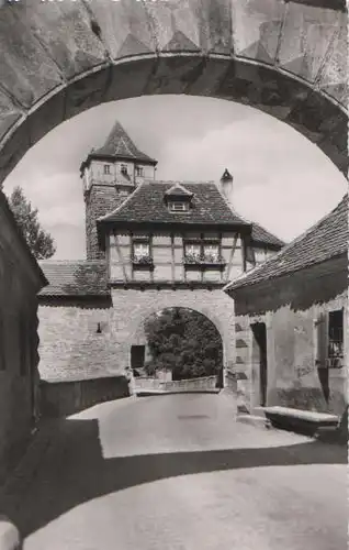Rothenburg Tauber - Röderbastei - ca. 1955