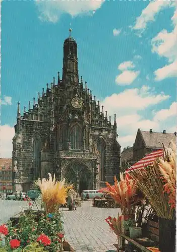 Nürnberg - Hauptmarkt - 1966