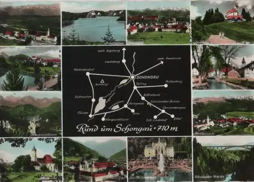 Schongau - Umgebung, u.a. Hohenpeißenberg - 1975