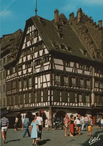 Frankreich - Frankreich - Strasbourg - Place de la Cathedrale - 1986