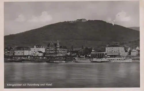 Königswinter m. Petersberg u. Hotel - ca. 1955