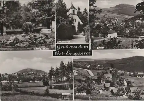 Erzgebirge - Ostteil, u.a. Kurort Bärenfels - 1978